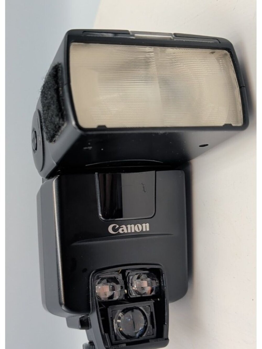 Canon Speedlite 550EX Shoe Camera Mount Flash Photography Accessory Black Japan
